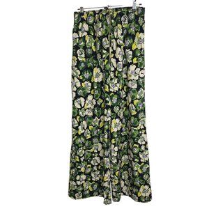 Puma x Liberty Floral Wide Leg Pants, Pull On, Athletic, Lightweight, Size Small